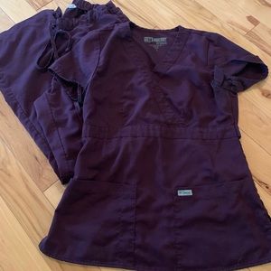 Greys anatomy scrub set